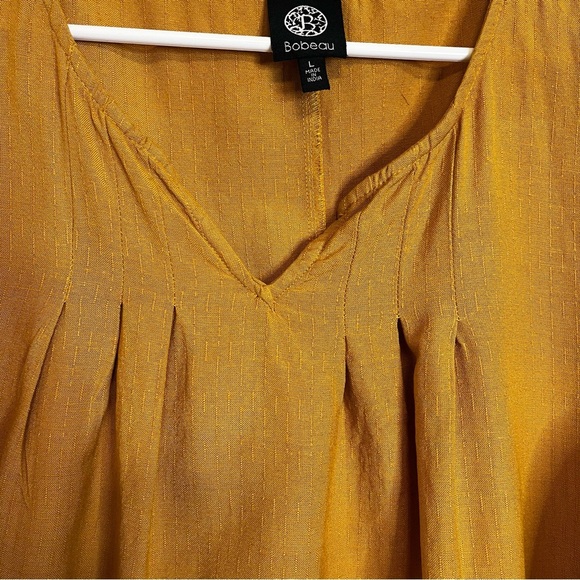 Bobeau Yellow Dress with Elegant Design - Picture 4 of 12